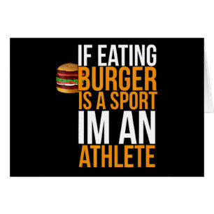 Burger Hamburger BBQ Humour Funny Pun Gift Idea