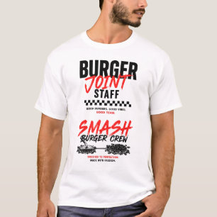 🍔 Burger Joint Staff Creative Restaurant Team T-Shirt