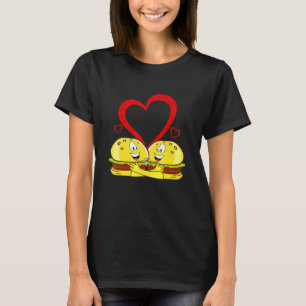 Burger Love Junk Food Food Sandwich Hamburger Fast T-Shirt