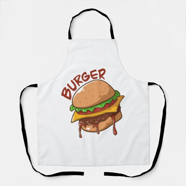 Burger Lovers Apron (Front)