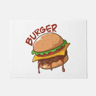 Burger Lovers Doormat