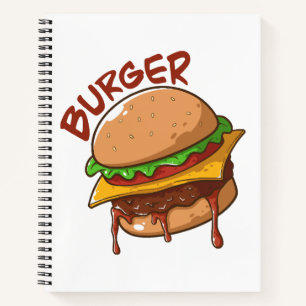 Burger Lovers Notebook