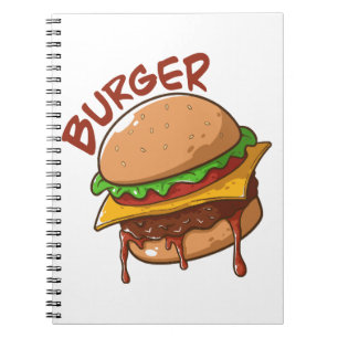 Burger Lovers Notebook