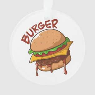 Burger Lovers Ornament