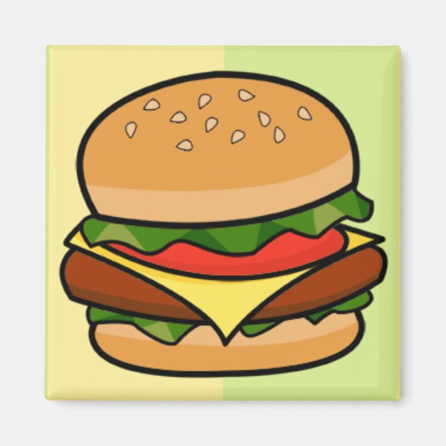 Burger Magnet (Front)