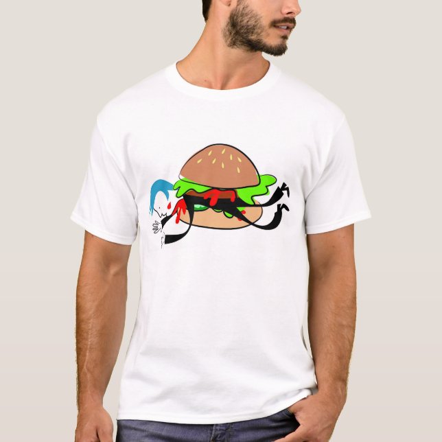 Burger Man T-Shirt (Front)