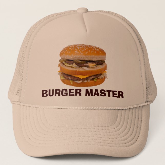 Burger Master Trucker Hat (Front)