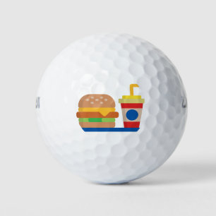 Burger Meal Golf Balls