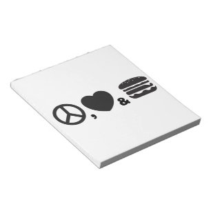 Burger Notepad
