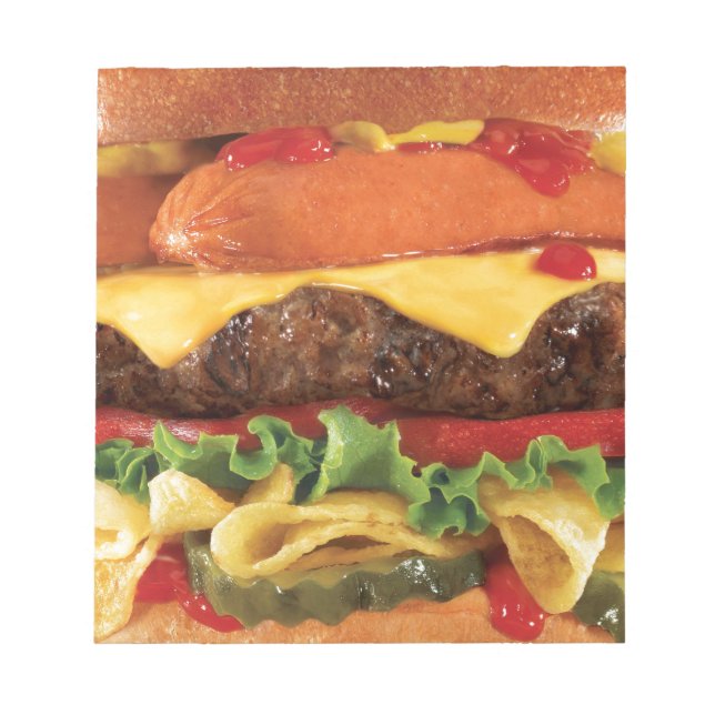 burger notepad (Front)