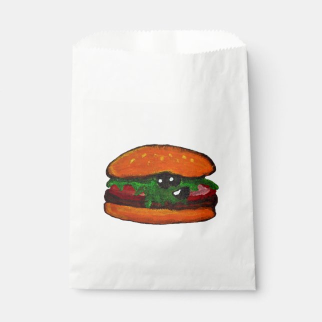 Burger Party Favour Bag (Front)