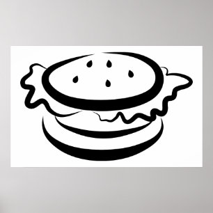 Burger Poster
