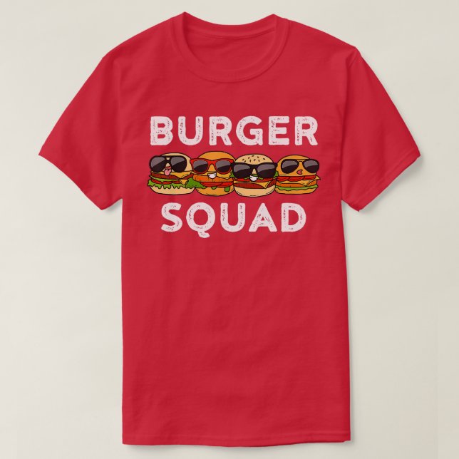 Burger Squad  T-Shirt (Design Front)