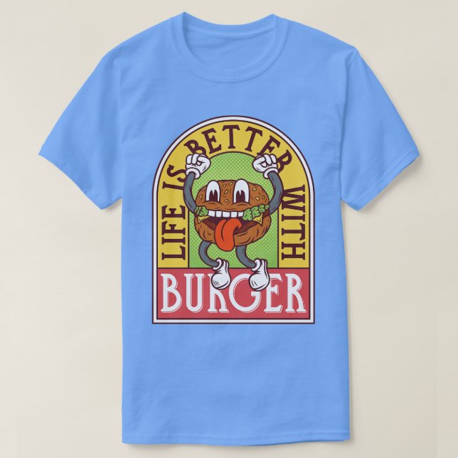 Burger T-Shirt (Design Front)