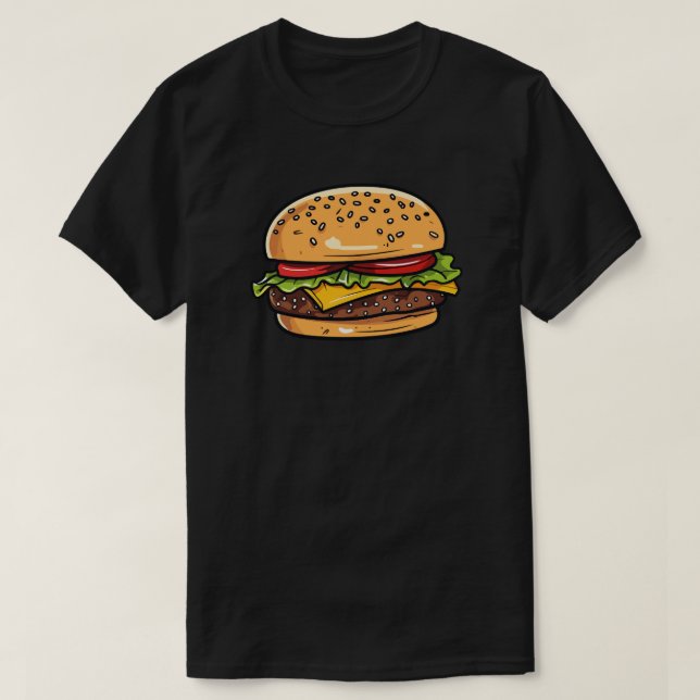 Burger T-Shirt (Design Front)