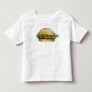 Burger - Toddler T-shirt