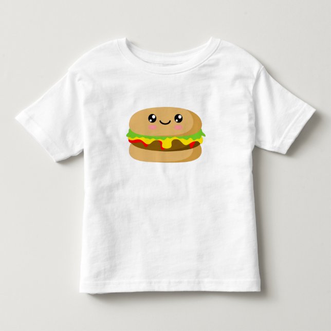 Burger Toddler T-Shirt (Front)