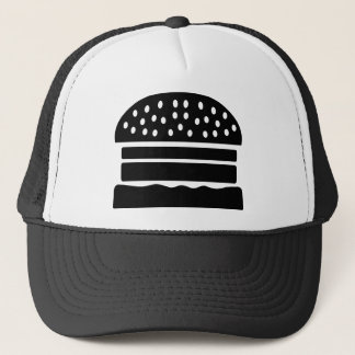 burger trucker hat