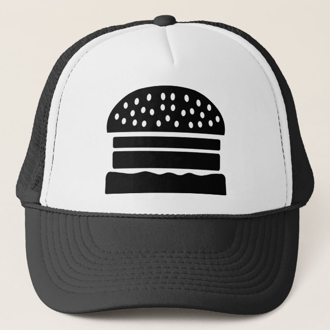 burger trucker hat (Front)