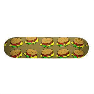 Burger Wallpaper Skateboard