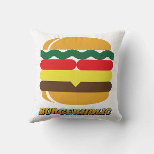 Burgerholic Cushion