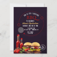 Burgers BBQ Invitation