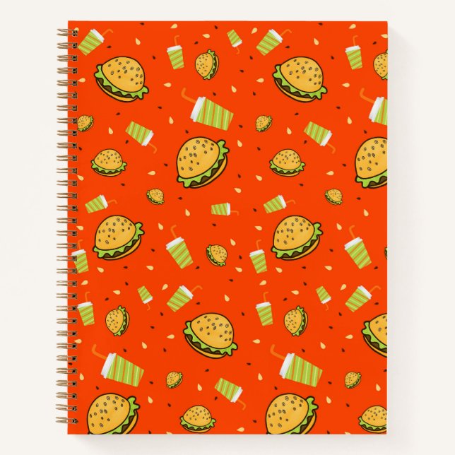 Burgers patten notebook (Front)