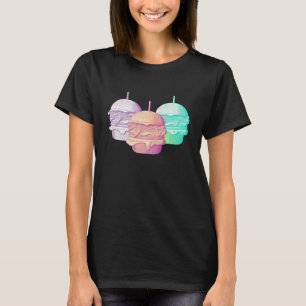 Burgers Vaporwave Retrowave Aesthetic T-Shirt