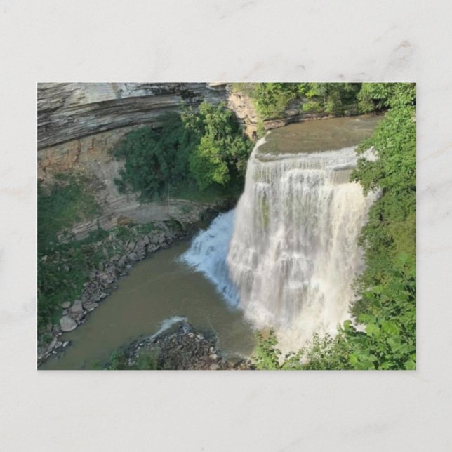 Burgess Falls Postcard (Front)