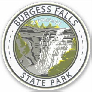 Burgess Falls State Park Tennessee Badge
