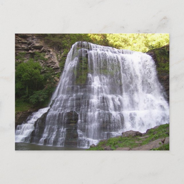 Burgess Falls, TN Postcard (Front)