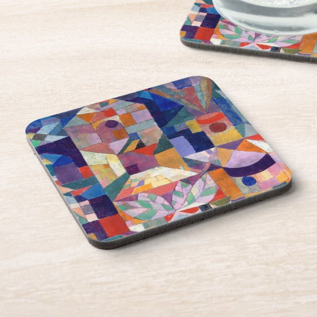 Burggarten (Castle Garden) - Paul Klee - Coaster (Left Side)