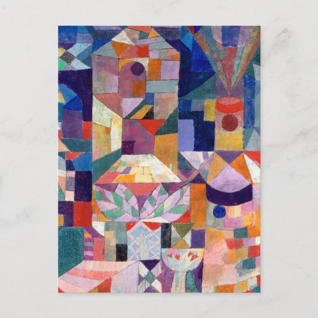 Burggarten (Castle Garden) - Paul Klee - Postcard (Front)