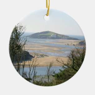 Burgh Island Ceramic Tree Decoration