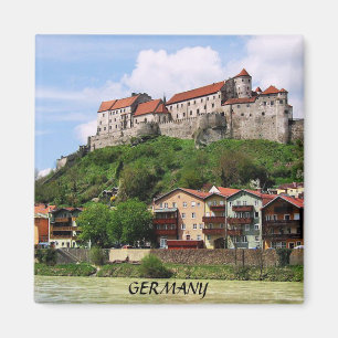 BURGHAUSEN CASTLE, GERMANY MAGNET