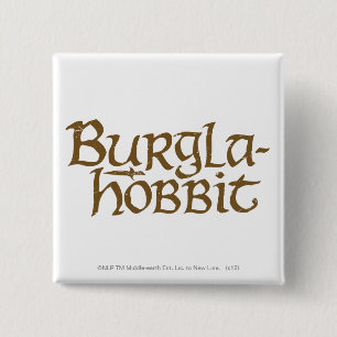 Burgla Hobbit 15 Cm Square Badge