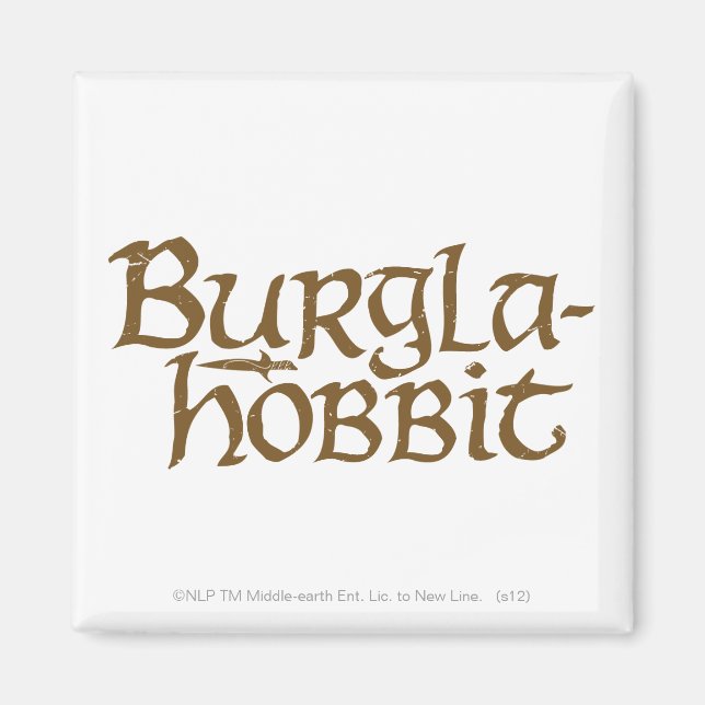Burgla Hobbit Magnet (Front)