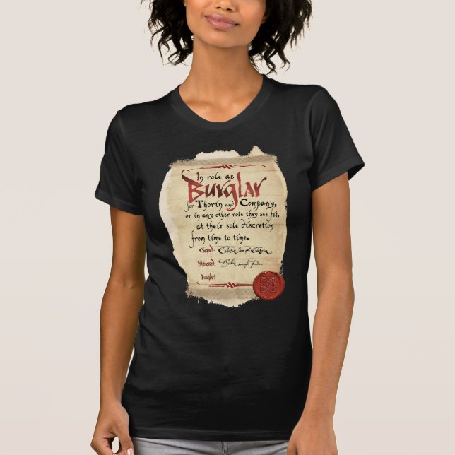 Burglar Contract T-Shirt (Front)