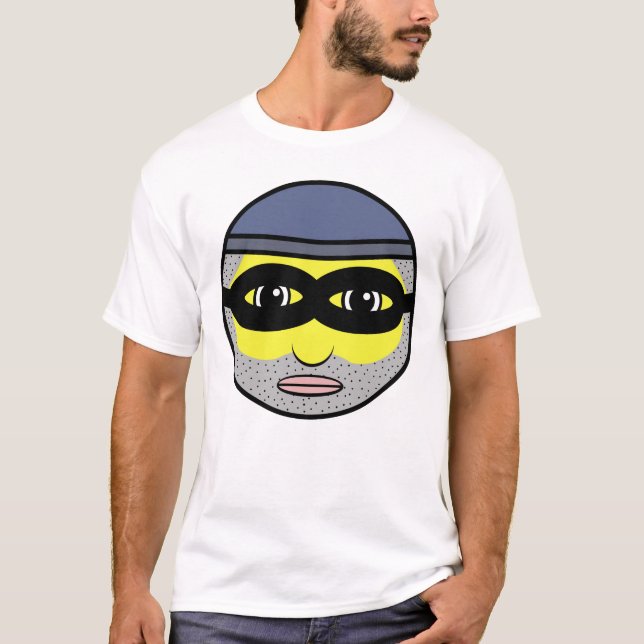 Burglar Face T-Shirt (Front)