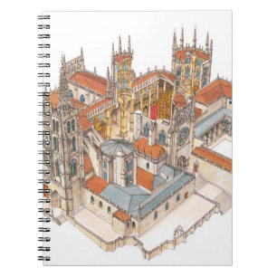 Burgos Cathedral. Spain Notebook