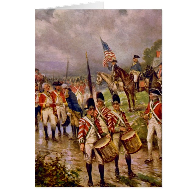 Burgoyne's Surrender at Saratoga by Percy Moran (Front)