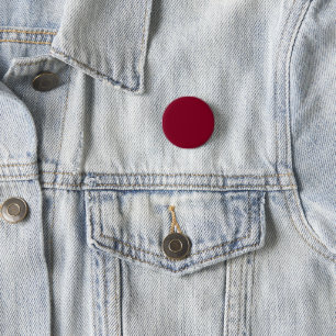 Burgundy 3 Cm Round Badge