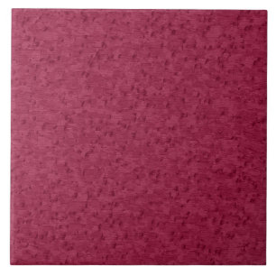 Burgundy Abstract Pattern Tile