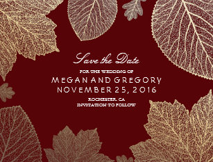 burgundy save the date cards zazzle uk