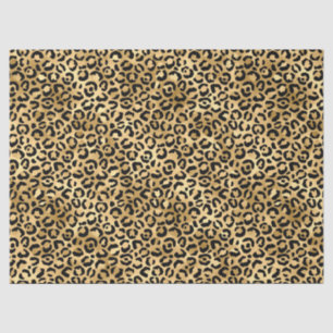 Burgundy and Gold Leopard Series Design 7 Tissue Paper
