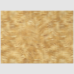 Burgundy and Gold Tiger Series Design 13 Tissue Paper