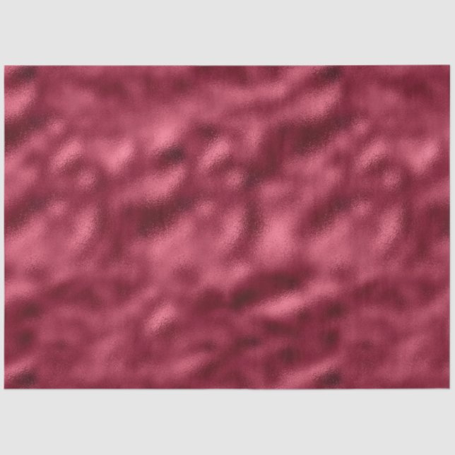 Burgundy and Gold Tiger Series Design 17 Tissue Paper (Front)