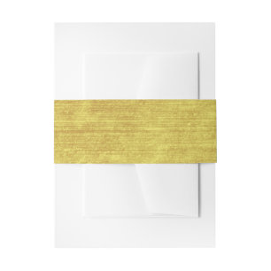 Burgundy and Gold to complement a collection Invitation Belly Band