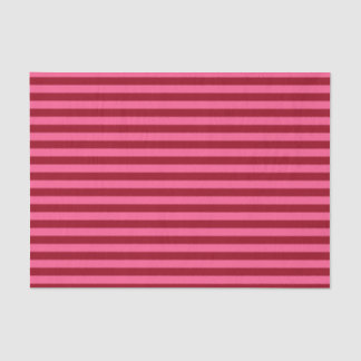 Burgundy and Hot Pink Stripes Tissue Paper