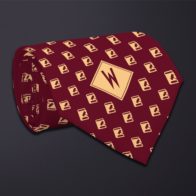 Burgundy Attorney Law Professor  Tie (Creator Uploaded)